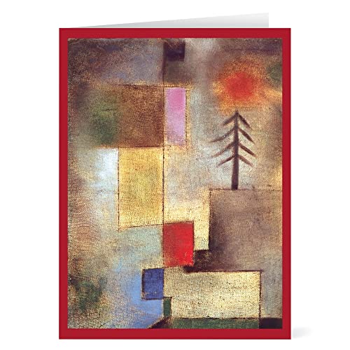 Paul Klee Happy Holidays, Merry Christmas Cards Unique Modern Fun,