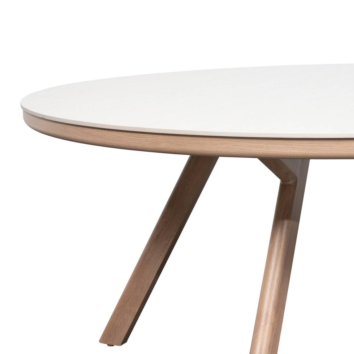 Hespéride - Table de Jardin nelora 8 Places Ronde Beige