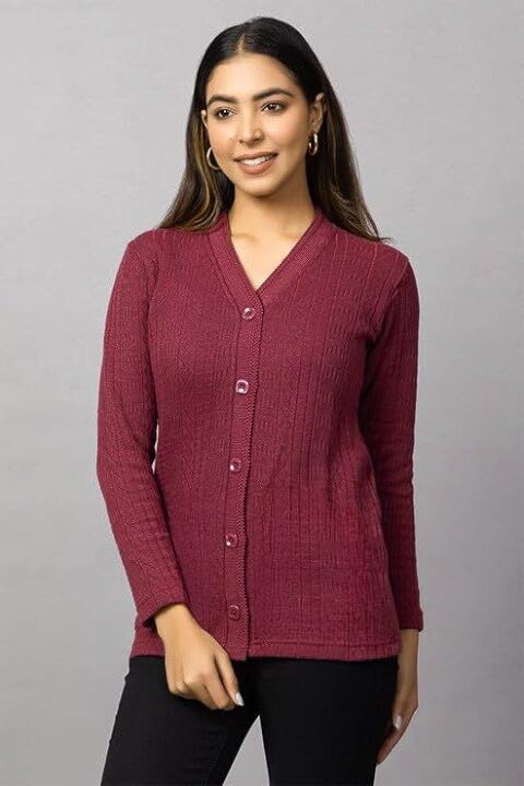Image of HIFZAA Sweater Cardigan for Women Winter Sweaters for Ladies Plus Size M to 6XL