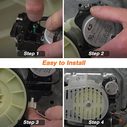 Upgrade W10913953 W10815026 Washer Shift Actuator By Blutoget - Compatible For Whirl-Pool Ken-More Washing Machine - Replaces W10913953 49Tyz-E120A1 W10597177 Ap6037270 W10815026 W10913953Vp #TOP5