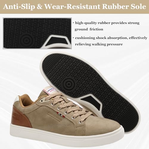 Image of AX BOXING Mens Casual Shoes Fashion Sneakers Breathable Comfort Walking Shoes for Male