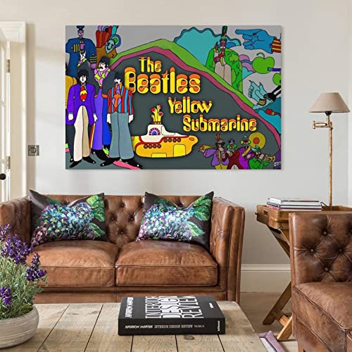 Poster décoratif Beatles Fanart sur toile, affiches murales et image d’art moderne pour chambre à coucher, 30 x 45 cm - Les Beatles, Paul McCartney, John Lennon, RIngo Starr, George Harrison Poster décoratif Beatles Fanart sur toile, affiches murales et image d'art moderne pour chambre à coucher, 30 x 45 cm – Image 6