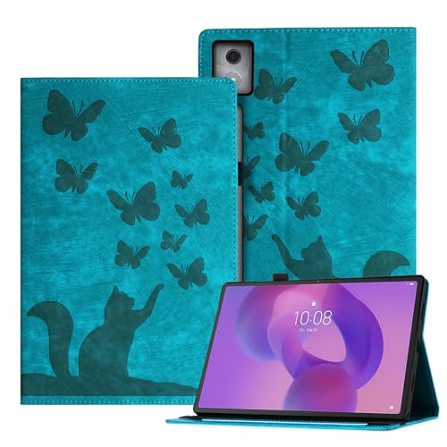Coque Lenovo Idea Tab Pro 12.7 2025 en cuir PU premium en relief