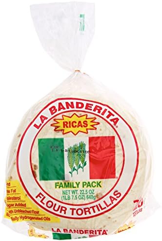 La Banderita Tortilla Flour Family, 22.50 oz