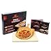 Produktbild grillart® Premium Pizzastein für Gasgrill, Holzkohlegrill und Backofen im Set  Hochwertiger Pizzastein rechteckig inklusive Pizzaschieber und Rezeptbuch  auch optimal als Brotbackstein geeignet
