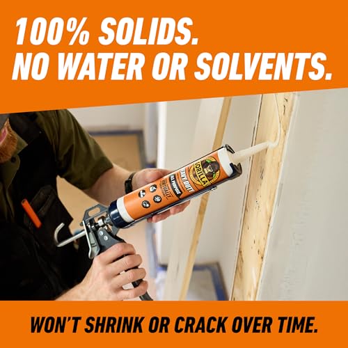 Image of Gorilla Heavy Duty Construction Adhesive, 9 oz, White