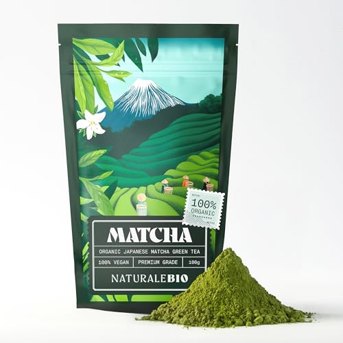 Té Verde Matcha Orgánico Japonés En Polvo [ Calidad Premium ] 100g....