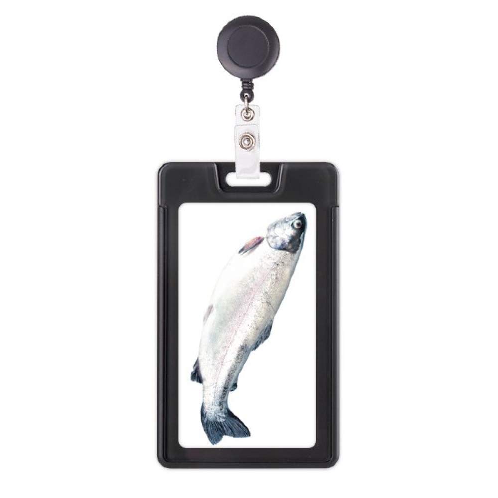 Portatarjetas extensible Ocean Fish, funda retráctil pequeña para tarjetas de identidad 5
