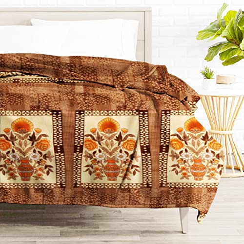 Image of VAS COLLECTIONS 300 TC All Season Solid /Plain Light Weight Polar Fleece Single Bed Blanket (90X60 inches,1.4KG)