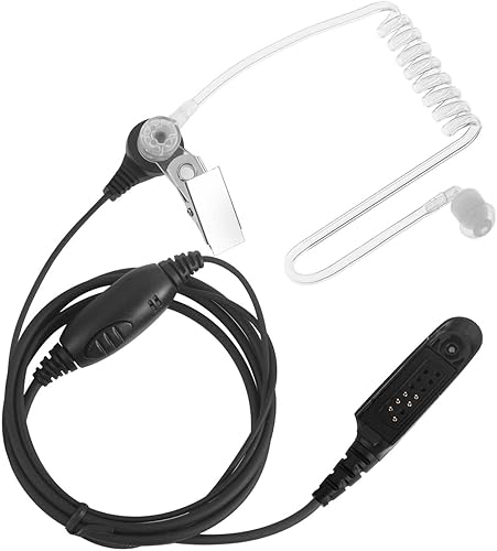 Covert Auriculares de tubo acústico con micrófono PTT para Motorola HT750 HT1250 HT1250LS HT1550 HT1550XLS GP328 MTX850 MTX850LS MTX950 2 Way Radio disponible en Yaxa Venezuela