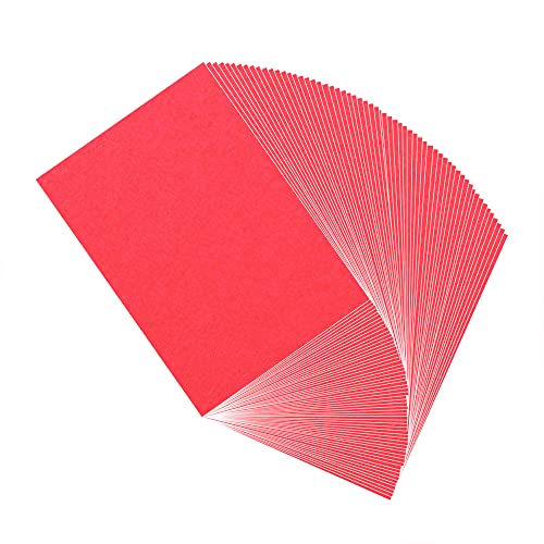 Cartes nacrées rouge A4 310g papier loisirs créatifs