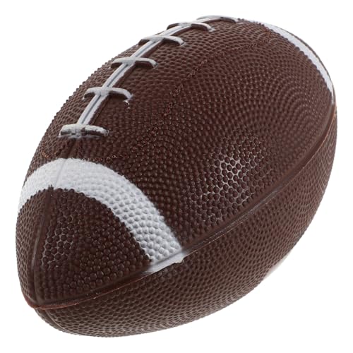 ibasenice BaudrucDe Football Américain Gonflable Souple De 16 Cm Pour Enfants, Petit BaudrucDe Rugby Jouet Avec Une Meilleure Adhérence Pour Les Tout-Petits...