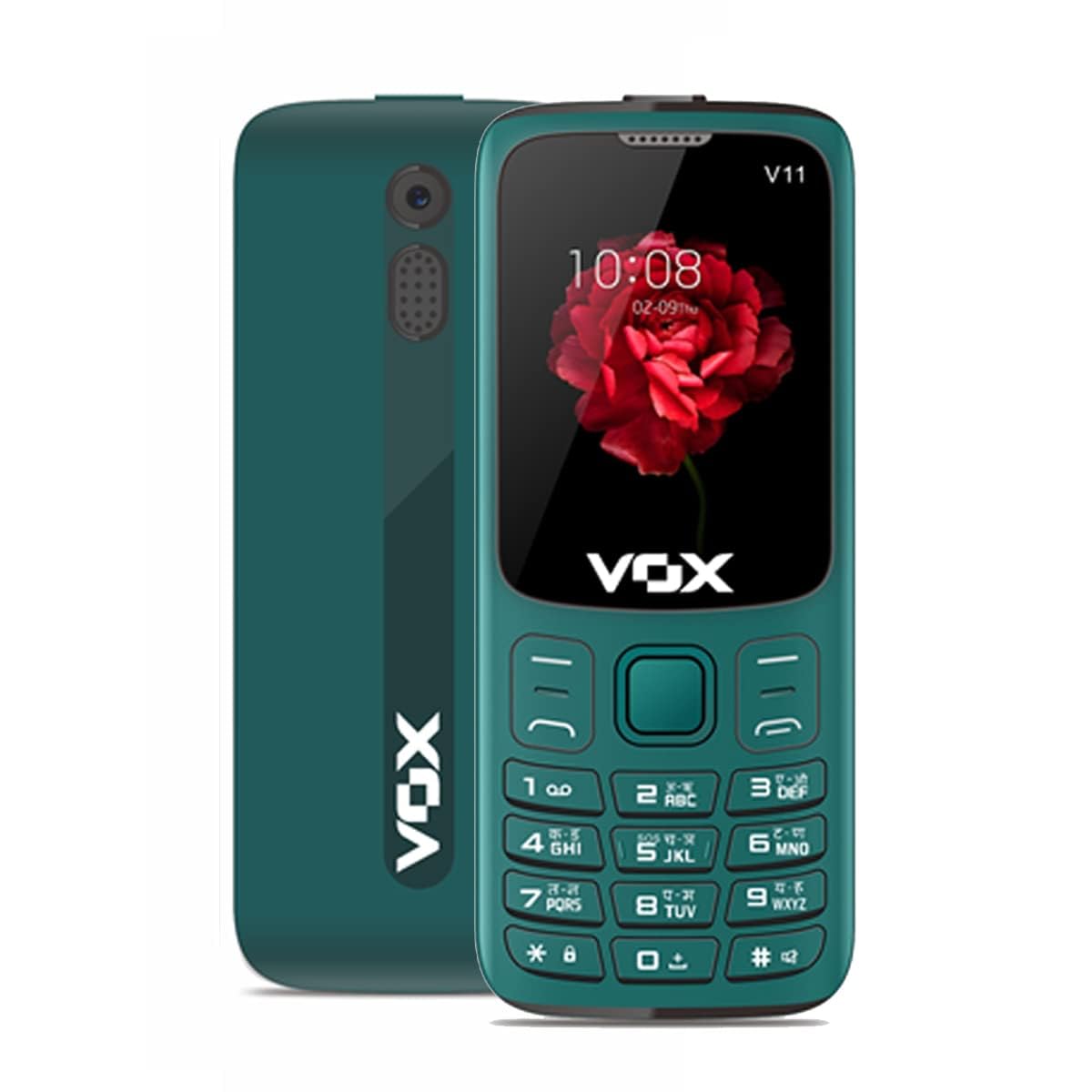 Vox V11 Feature Phone (1.8 Inch, Dual Sim) (Green) (B0D63G3RZM) Amazon Price History, Amazon Price Tracker