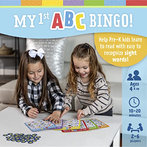 My First ABC Bingo Game, juego educativo de mesa para niños 4-8 años miniatura 2
