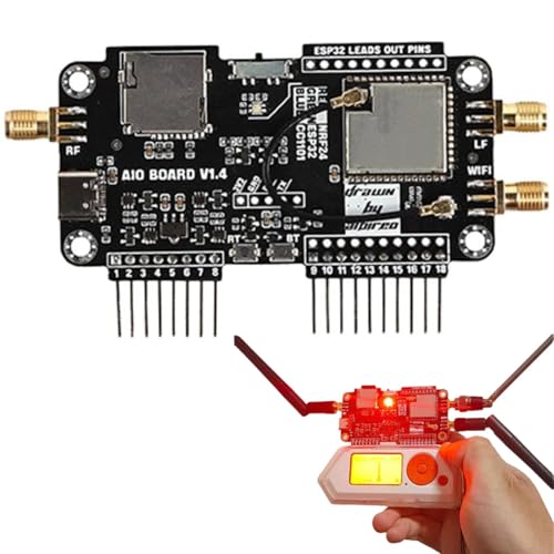 Módulo Flipper Zero Modification, placa de expansión de módulo de 2.4 G, compatible con NEF Sniffer/Mousejacker, módulo CC1101, accesorios de módulo, multiplaca WiFi, receptor de módulo