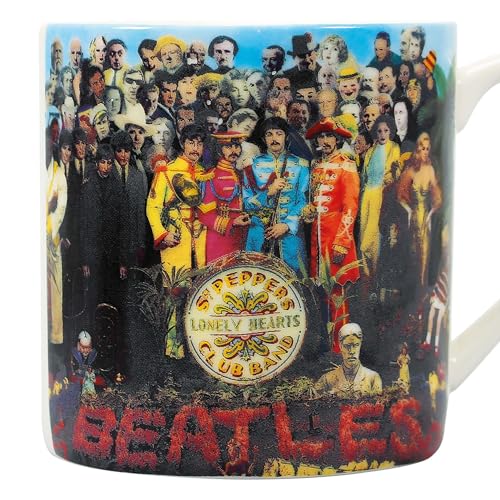 Mug The Beatles Sgt Pepper Oficial Blanco miniatura 5