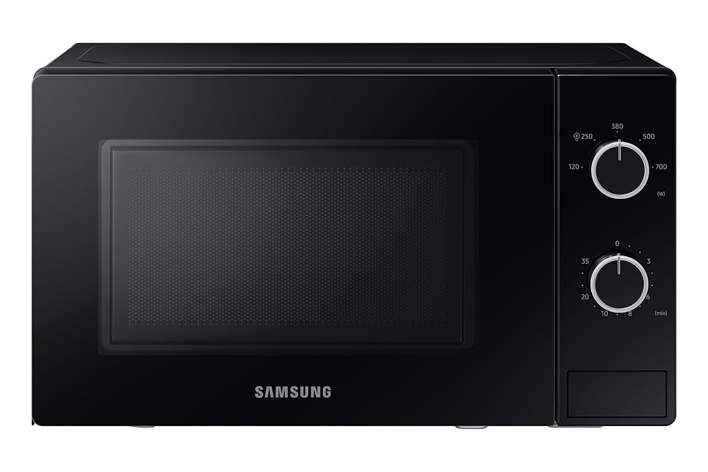 Samsung Microondas 20L Glass Design negro