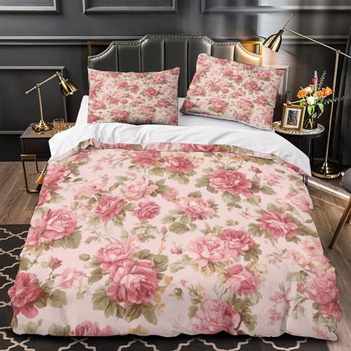 Parure de lit microfibre 3d imprimée douce résistante housse de couette - 2
