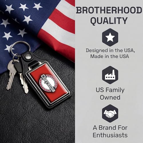 Image of Brotherhood Car Key Chain for K5 Blazer - Classic Models Keychain for Men and Women Gift Key Ring