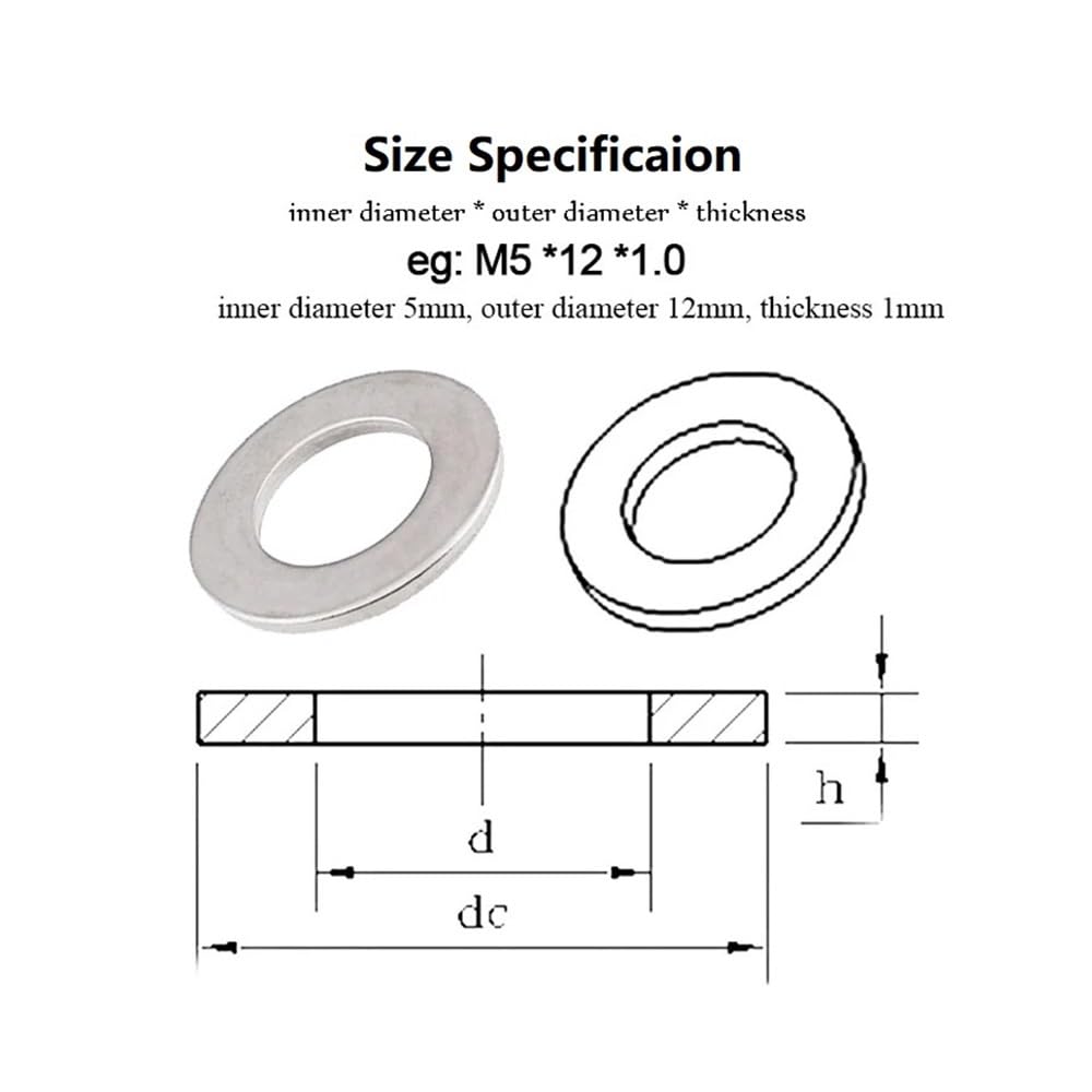 100 Guarnizioni Piane PVC Trasparenti M2x4x1 Mm | Isolanti Morbide Per Elettronica - Foto 10