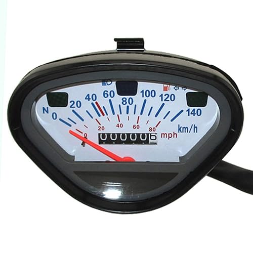 Miniatura 5 de DJ-Motor Velocímetro del acelerador de 6 pines 87.0 mih 80mph para DAX70 CT70 Monkey Bike