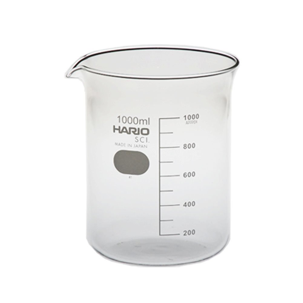Amazon.co.jp: HARIO(ハリオ)ビーカー 1000ml 日本製 B-1L-H32 : 産業