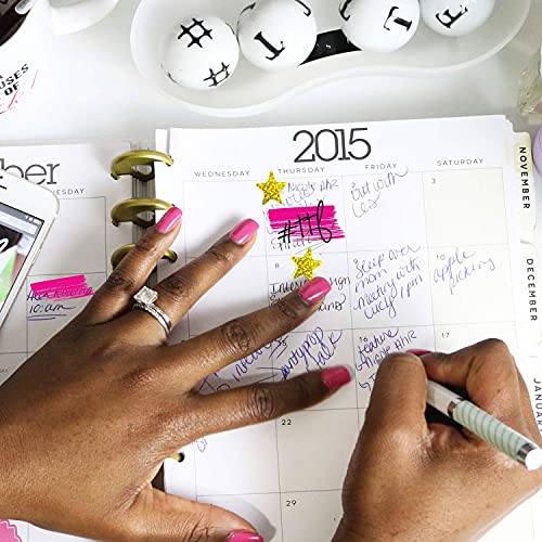 Kenkio 2400 Count Laser Shiny Sparkle Star Stickers Colorful Gold Sliver Self Adhesive Star Stickers For Home, School,Diy And Office Decoration #TOP6