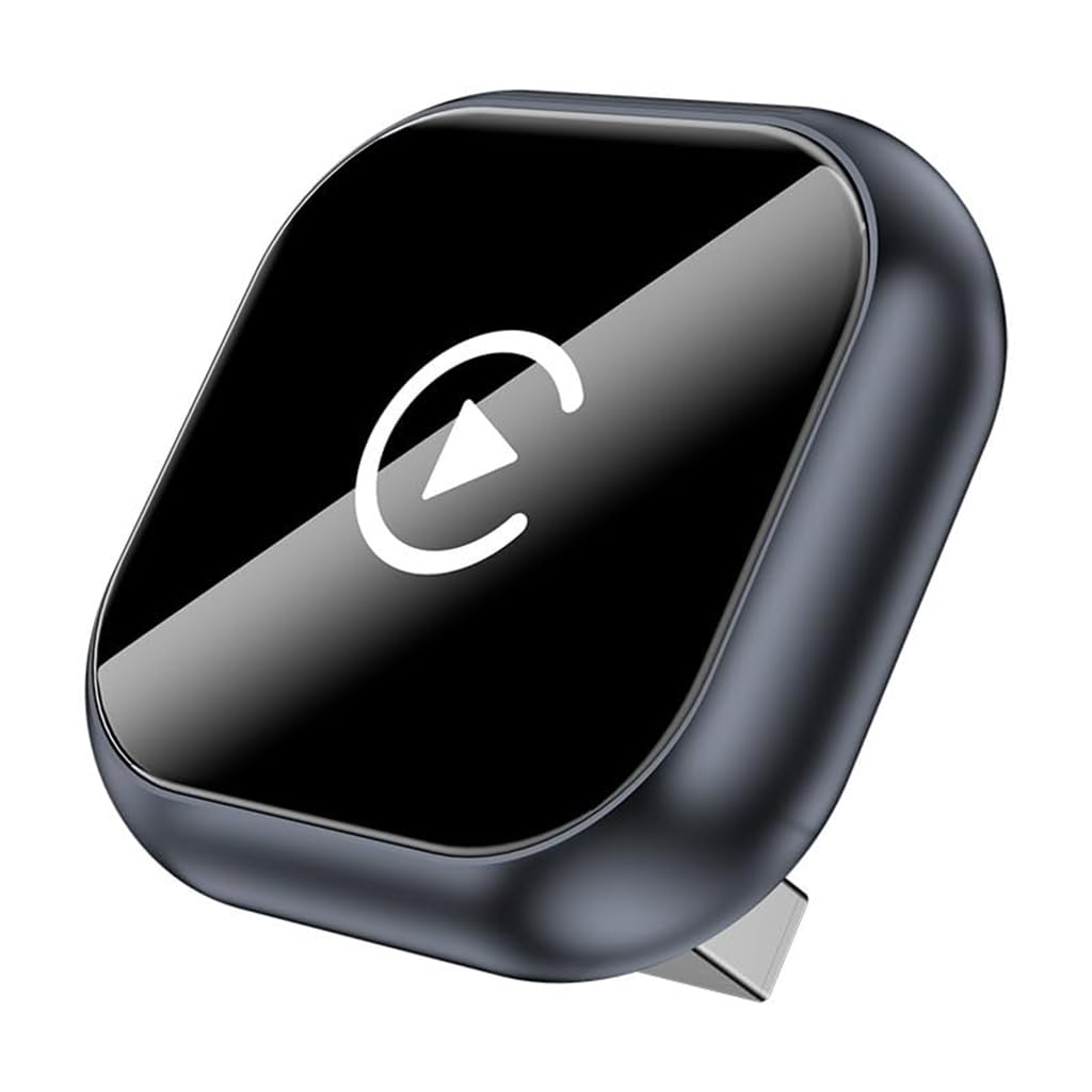 Wireless Carplay Adapter for Ford Mustang Mach E 2020 2021 2022 2023 2024 2025 2026, Effortlessly Convert Wired to Wireless CarPlay, Auto Adapter Car Play Dongle Accessories,C