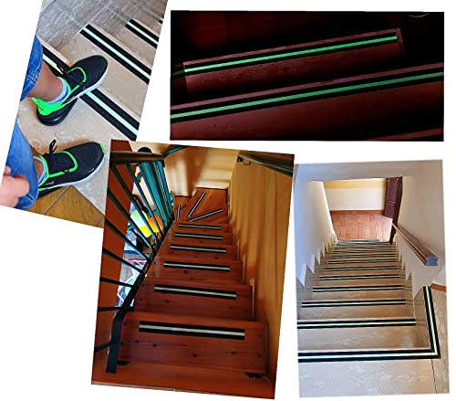 JZK 5m x 5cm Nero Nastro antiscivolo per gradini