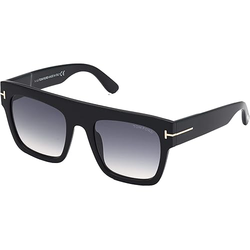 Tom Ford RENEE FT 0847 Shiny Black/Grey Shaded 52/21/140 women Sunglasses