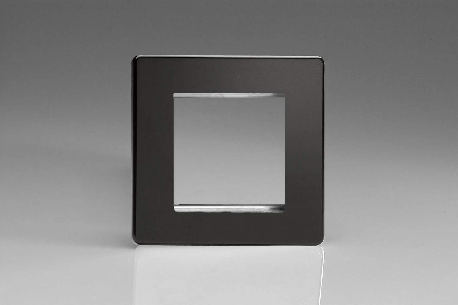Modular Grid System Black DataGrid Plate Screwless Premium 2 Spaces Varilight