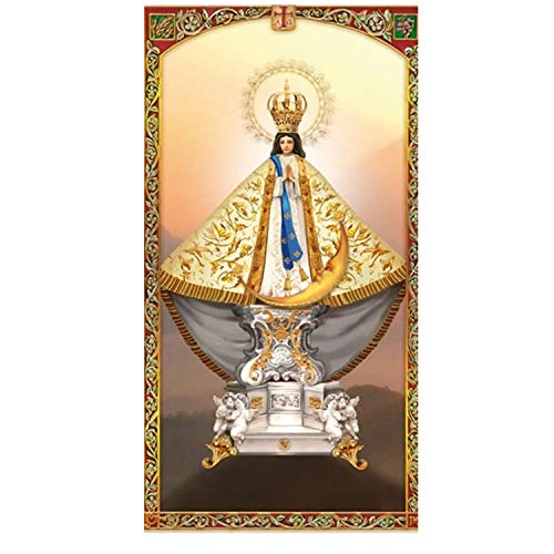 Gifts by Lulee, LLC Nuestra Señora de Zapopan Virgen de Zapopan Patrona de Jalisco Guadalajara Mexico Tarjeta de Rezo Bandecida por Su Santidad