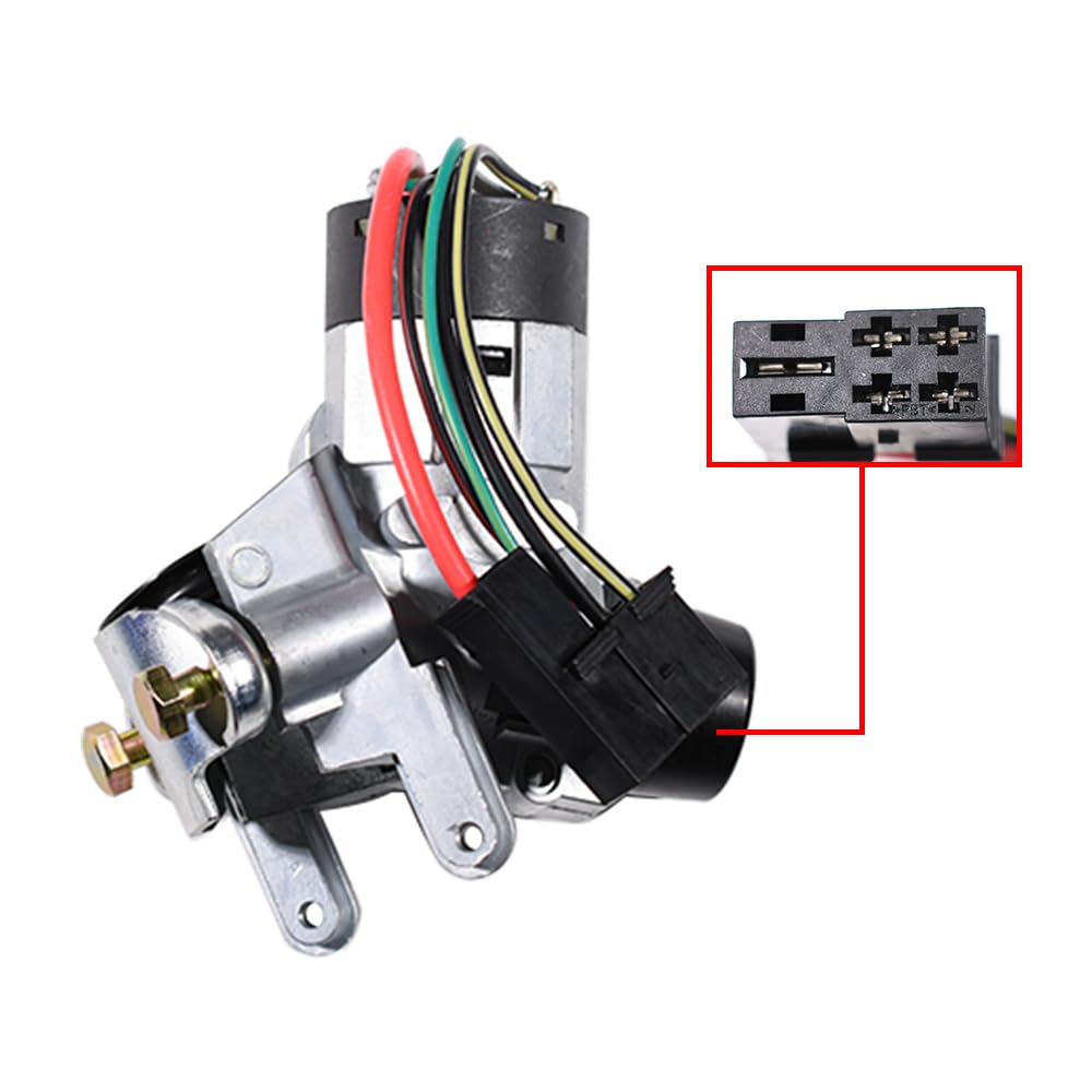 Interruttore di avviamento, cilindro di accensione, interruttore di bloccaggio con 2 chiavi, compatibile con Mercedes Sprinter Vito A9014600104