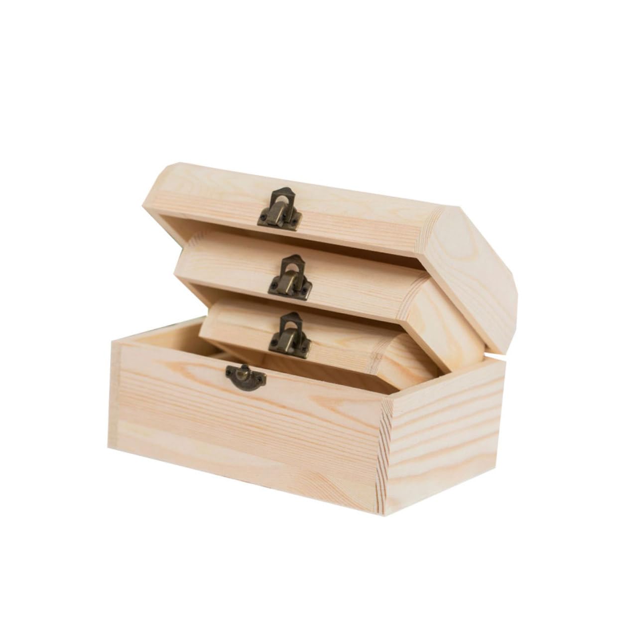 Boîte de rangement en bois créative pour matériel de graffiti et fournitures d'art