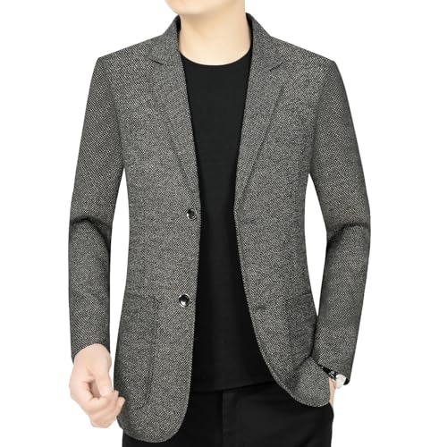Blazer décontracté homme style coréen automne veste mi-saison chic - 5