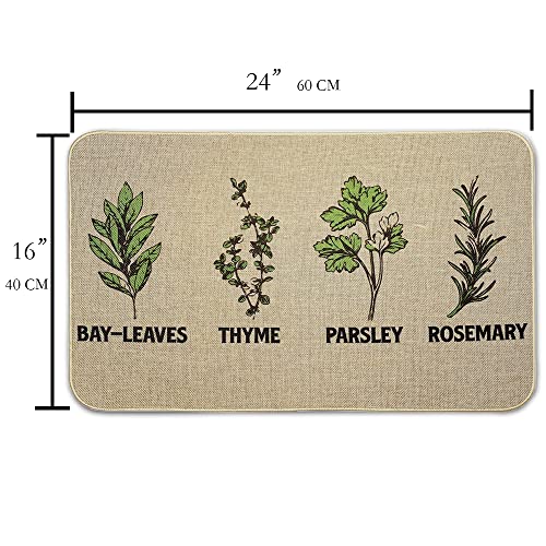 Küchenteppich, gepolstert, Anti-Ermüdungserscheinung, rutschfeste Gummi-Rückseite, waschbar, Teppich für Bodenläufer… - Image 7