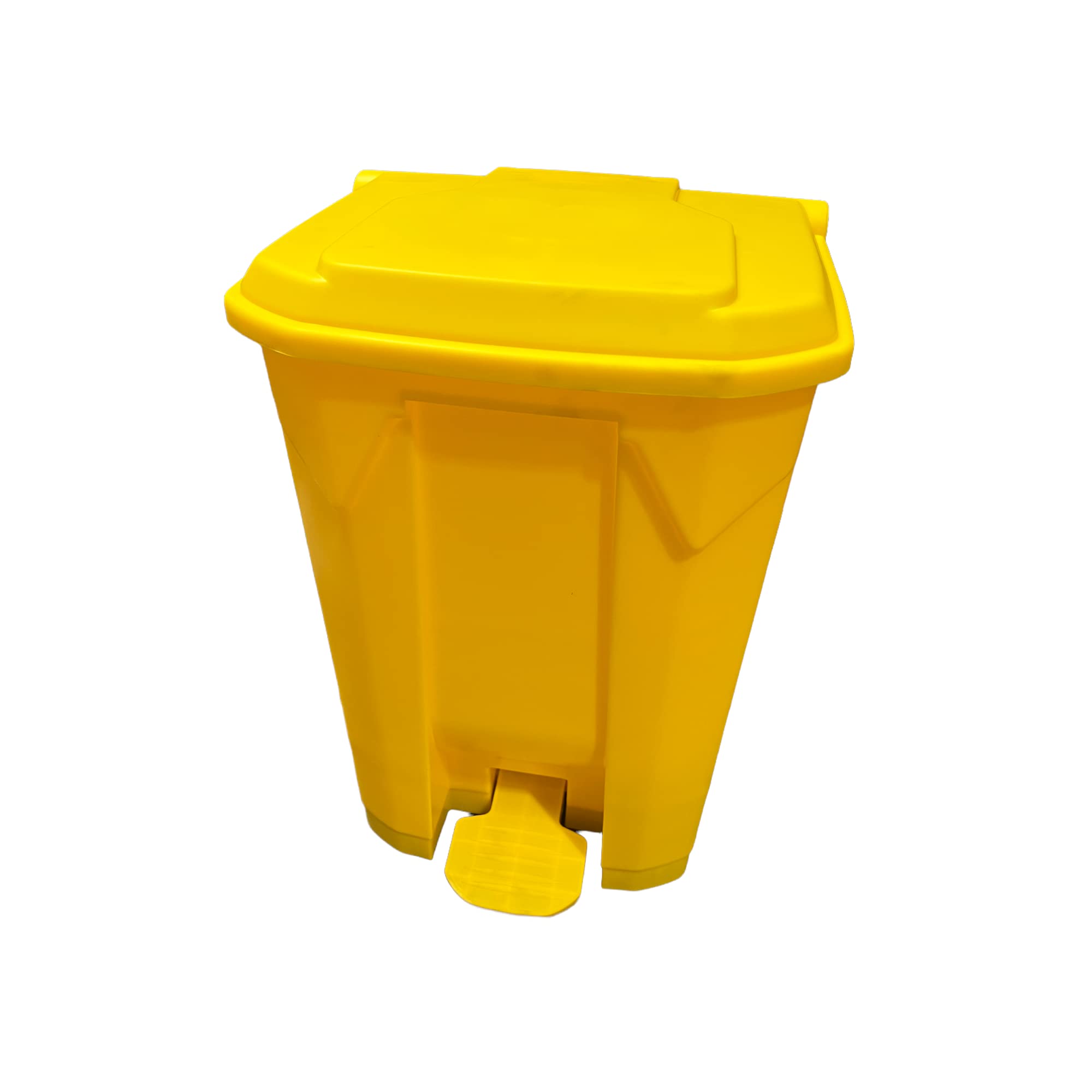 Chabrias Ltd 70 Litre Clinical School Bin, Recycling, Clinical Waste, Pedal operated bin (YELLOW)