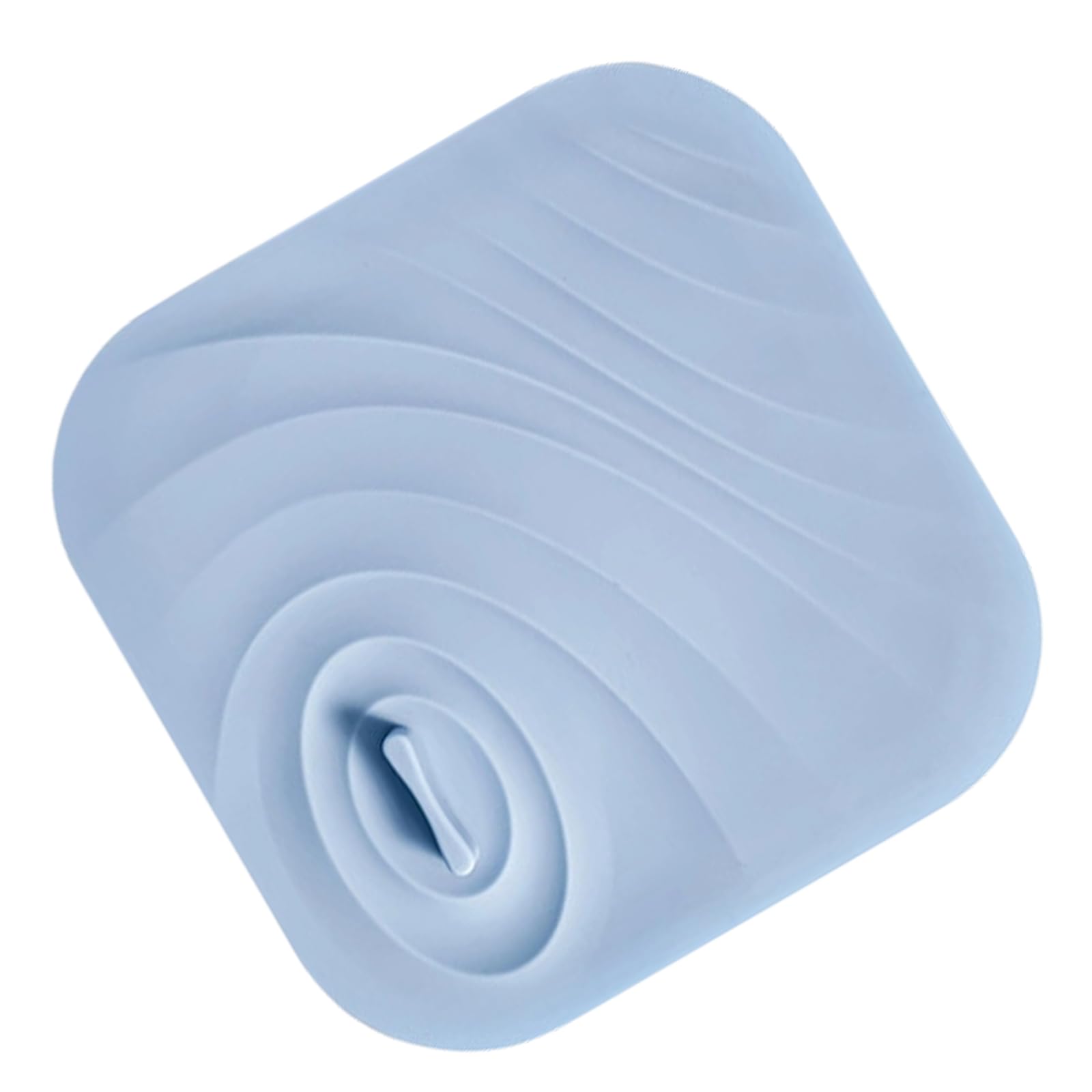 Newft Blue Universals Toilet Floor Drain Cover Square Flexible Floor Drain Deodorants Pad Basin Stopper Sealing Cap Enduring Nonslip Pad