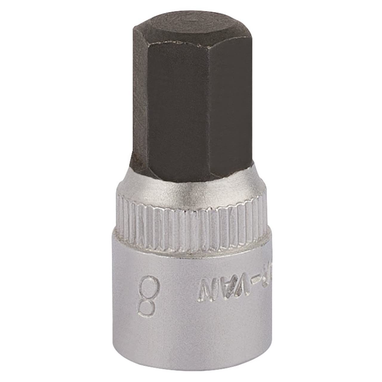 Draper 11128 Elora Hexagon Screwdriver Socket 1/4"" Sq Dr 8mm
