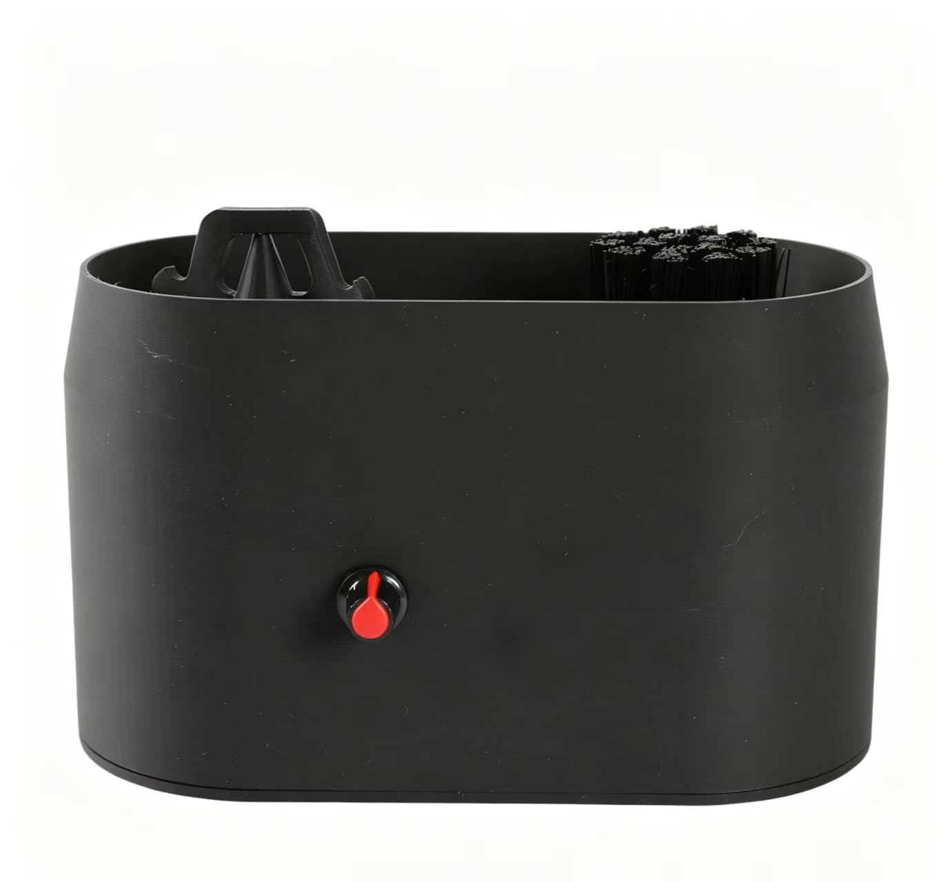 Kit per la pulizia del portafiltro del caffè – Pulitore automatico per bussare con stazione spazzola, raccogli terra e supporto per macchine da caffè espresso da 51/53/58 mm