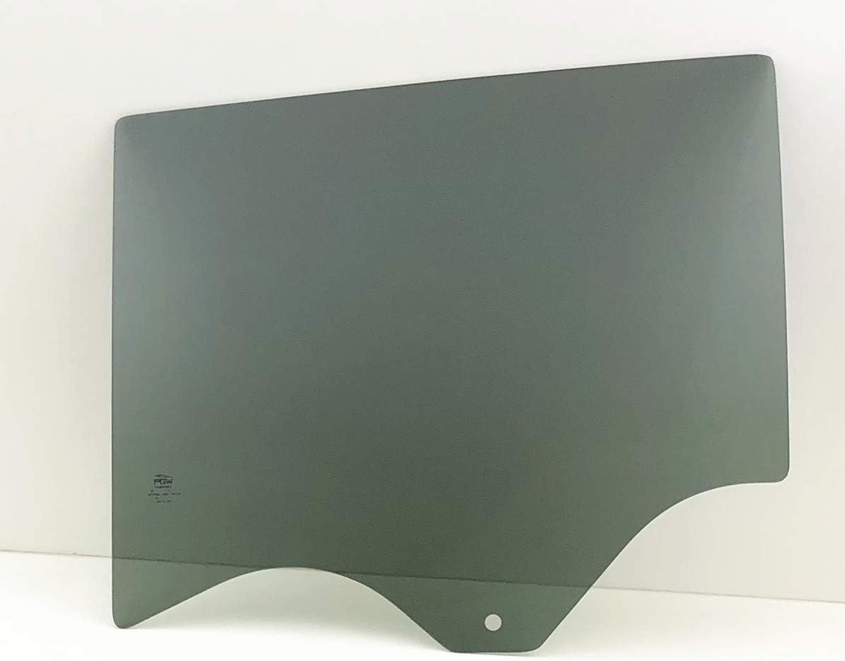 Driver Left Side Rear Door Window Door Glass Compatible with GMC Acadia 2017-2023 Models (not for Acadia Limited Model)