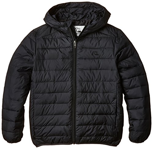 Quiksilver Scaly Youth-Abrigo Niños Negro Black (Anthracite) Talla:10 Years (Manufacturer Size: Small)