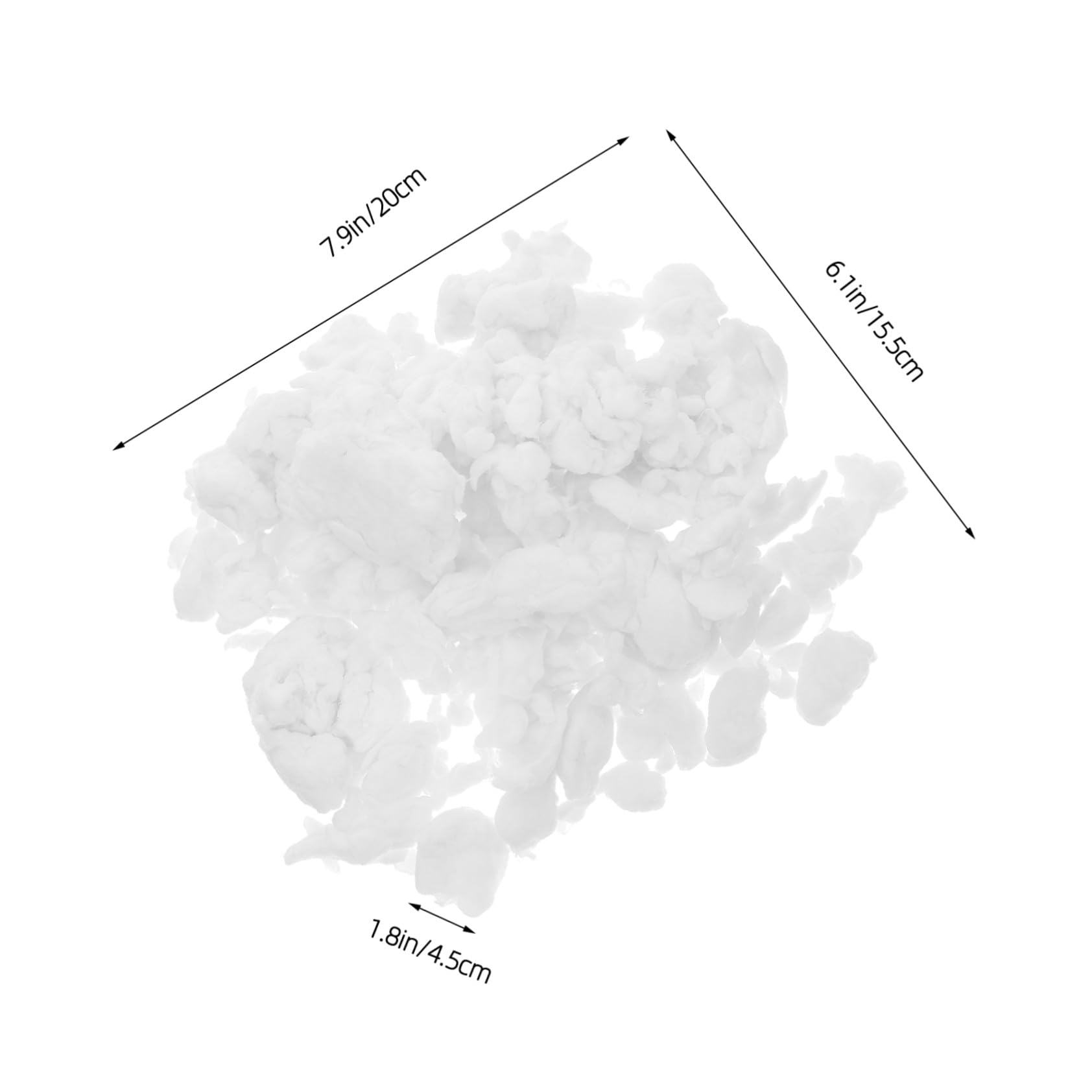 AUTSUPPL Papier Pâte Naturelle Déshydratée Matériau Fibres Artisanat DIY