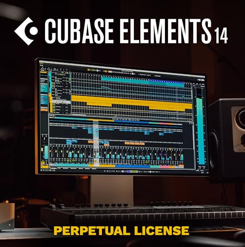 Steinberg Cubase Elements 14 séquenceur audio MIDI, logiciel d'enregistrement pour les...