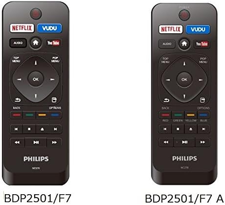 Philips BDP2501/F7 Blu-Ray DVD Player with Built in Wi-Fi and Video upscaling to HD