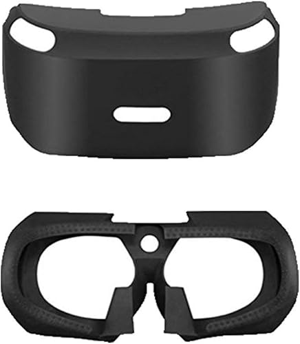 Suave VR auricular antideslizante piel cubierta de goma de silicona caso protector 3D ojo escudo para Playstation PS4 VR PSVR PSVR realidad virtual