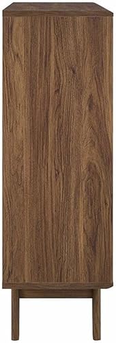 Miniatura 7 de Modway Render - Mueble de tres niveles para almacenamiento, color nogal