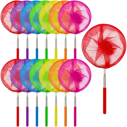 KISEER 7 Pieces Colorful Telescopic...