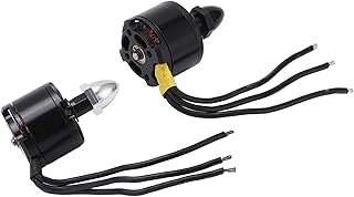 Motor Brushless RC, 2PCS 2312 800KV Motor Brushless RC 28mm Diâmetro Motor Brushless RC Preto para Multi Rotor Drone RC Parte Carro