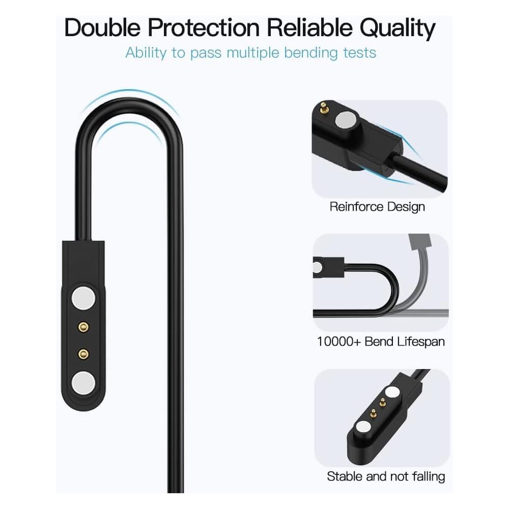DINJOO Bark Collar Charger - Magnetic USB C Charging Cable For Dog - View #2